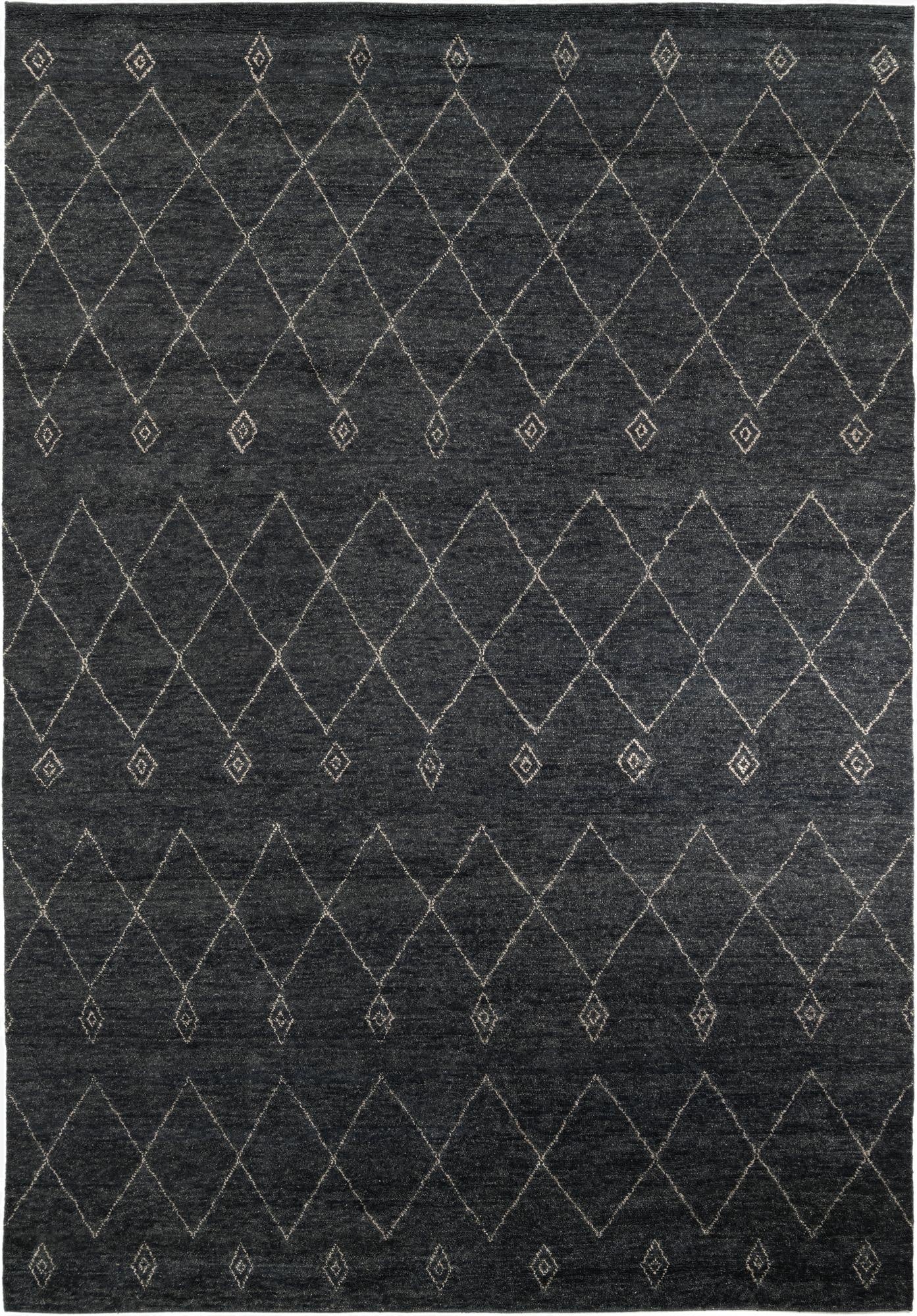  9' 5 x 13' 9  Hand Knotted Darya Wool Rug