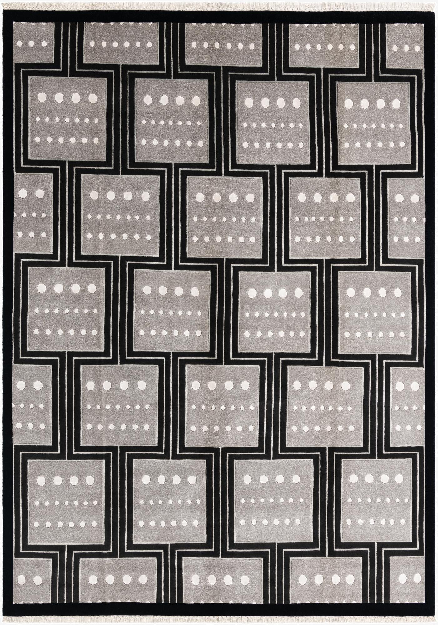  8' 2 x 11' 4  Hand Knotted Darya Wool Rug