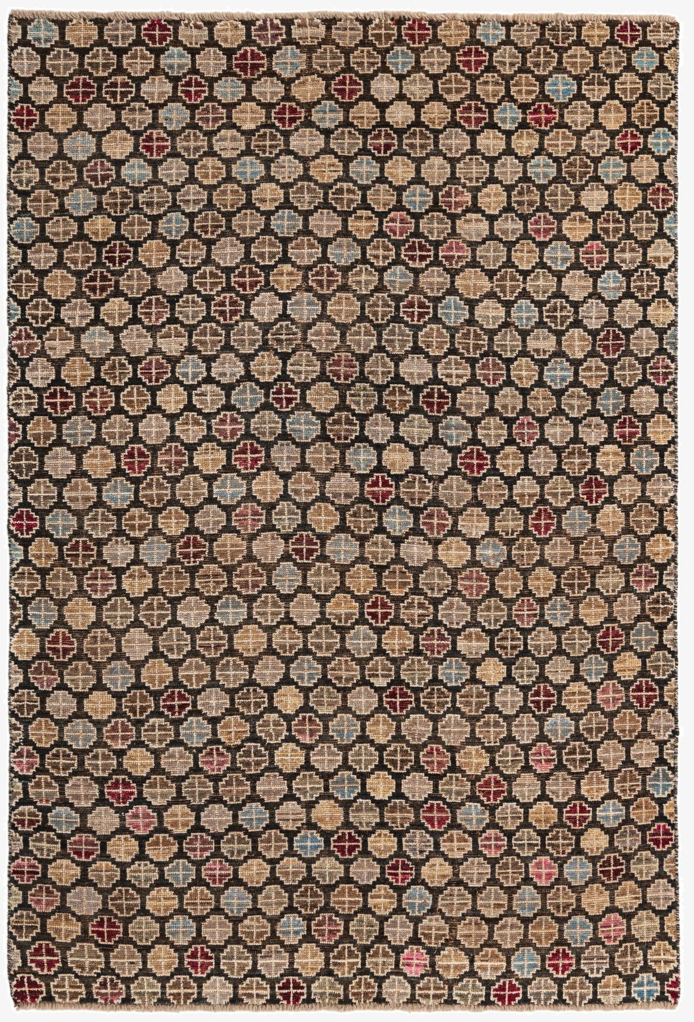  6' x 9' 1  Hand Knotted Darya Wool Rug