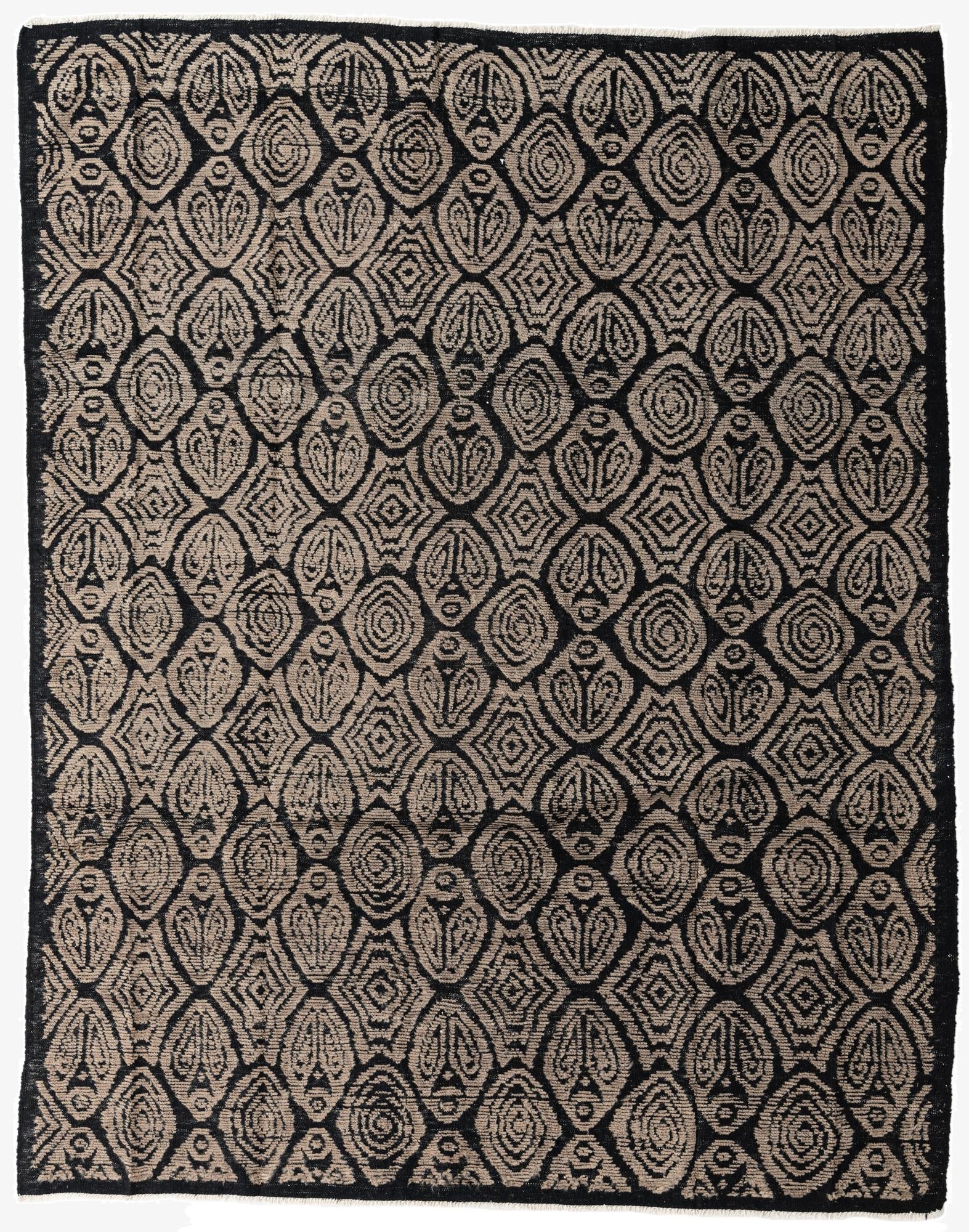  8' x 10' 3  Hand Knotted Darya Wool Rug