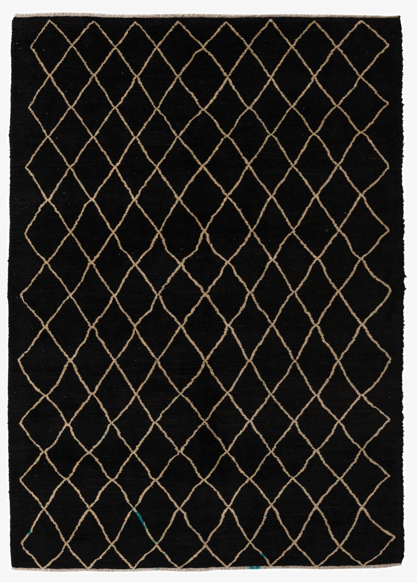  5' 8 x 7' 9  Hand Knotted Darya Wool Rug