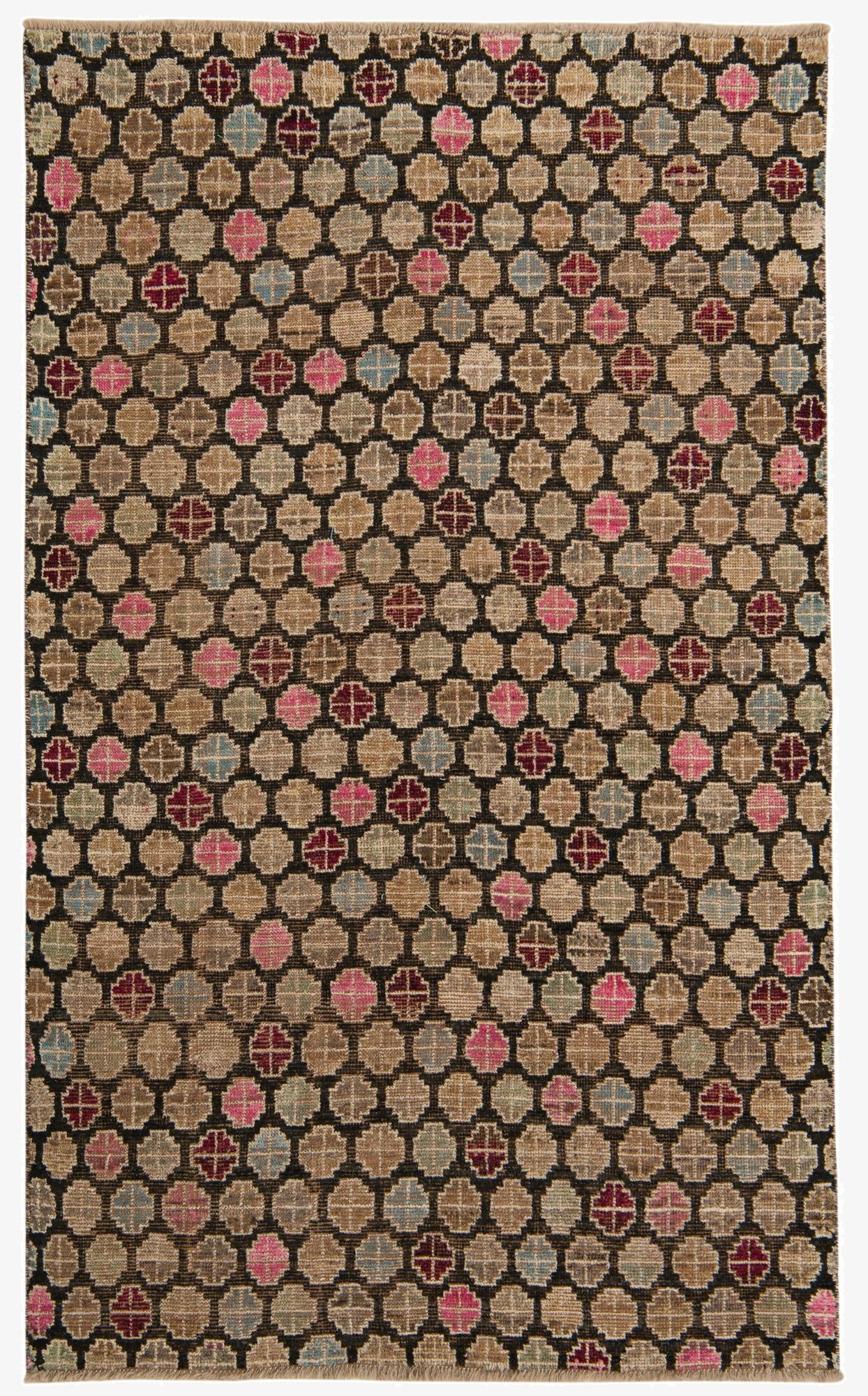  5' x 8' 4  Hand Knotted Darya Wool Rug