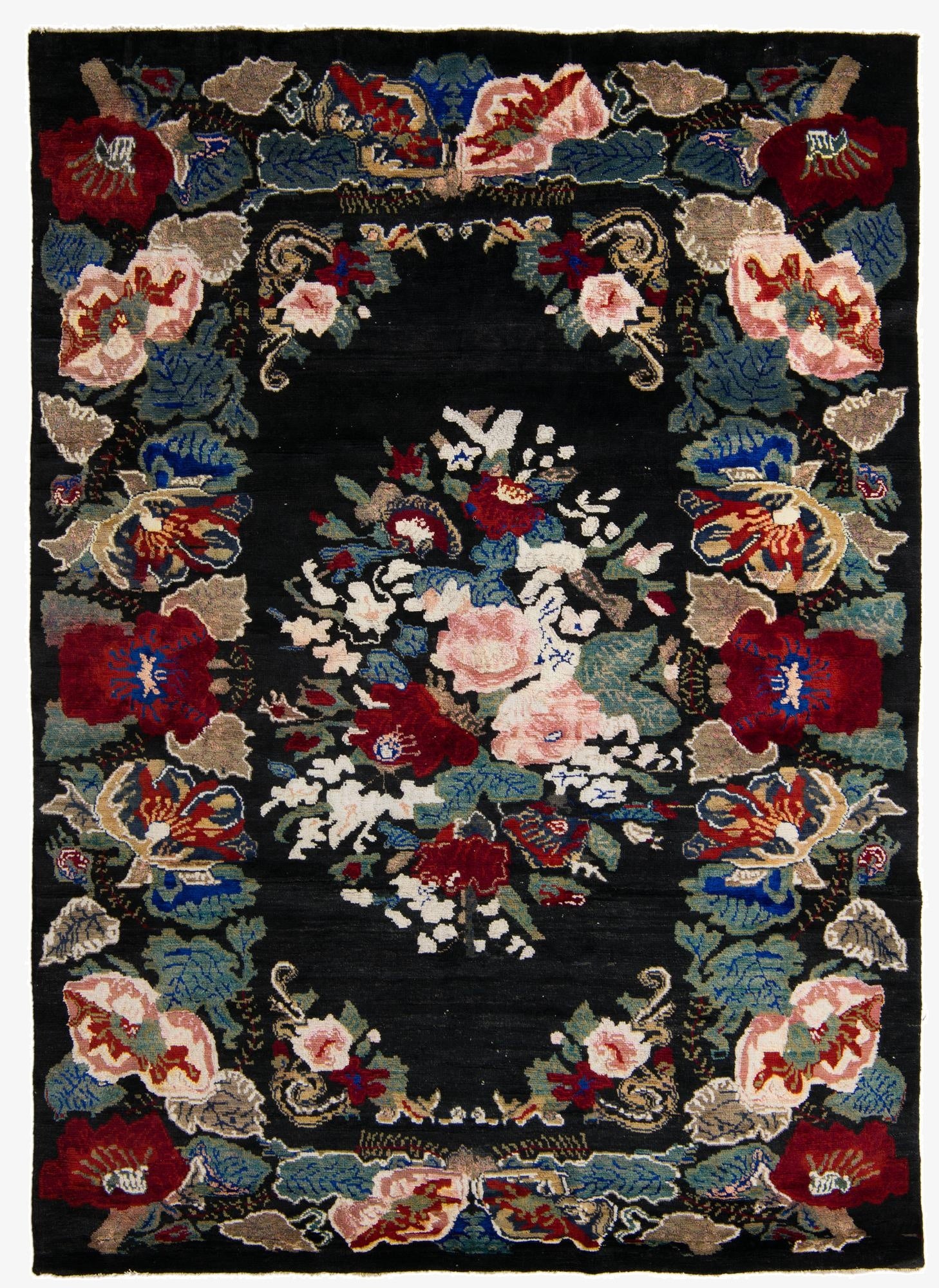  7' 8 x 10' 8  Hand Knotted Darya Rug