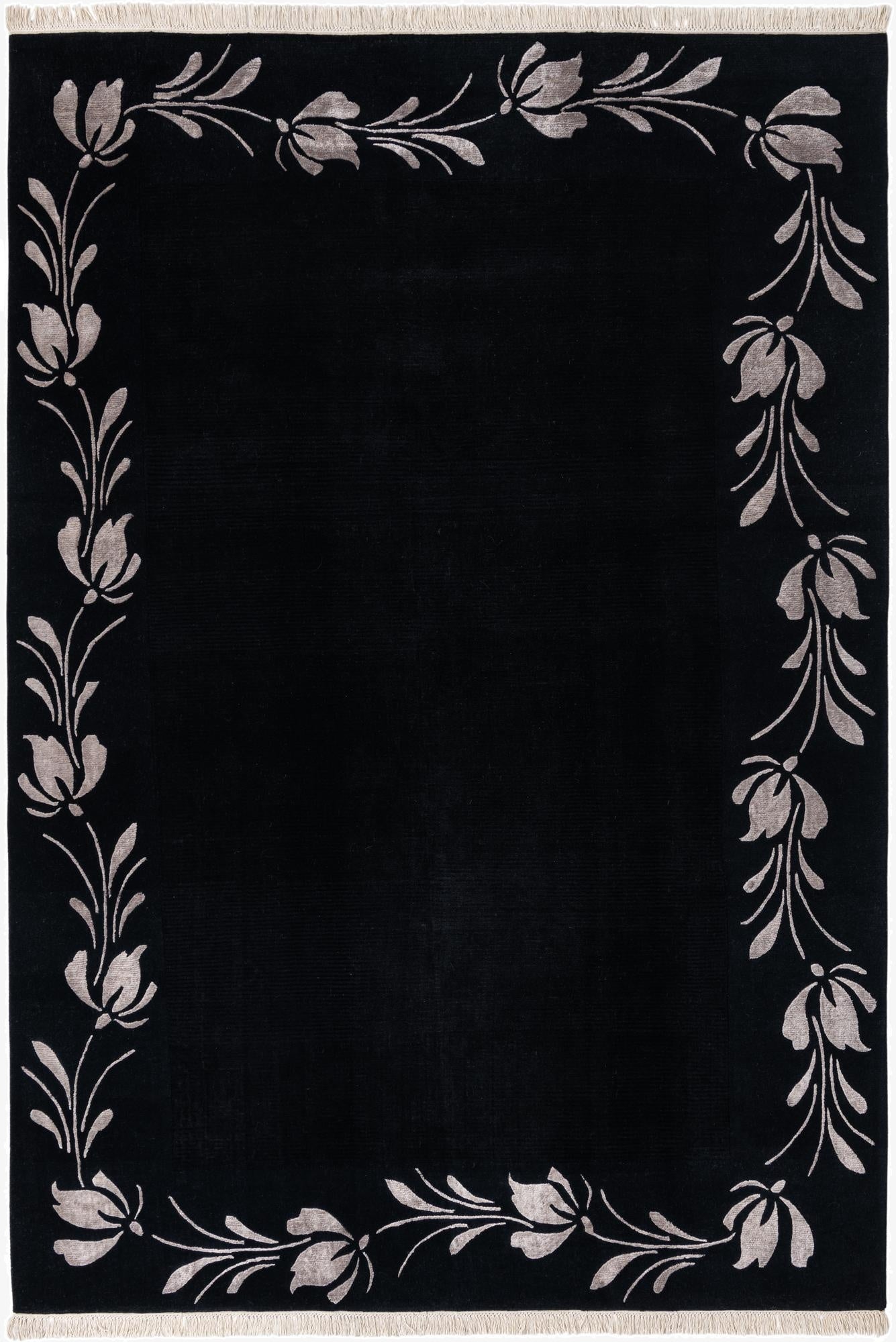  6' 7 x 9' 9  Hand Knotted Darya Wool Rug