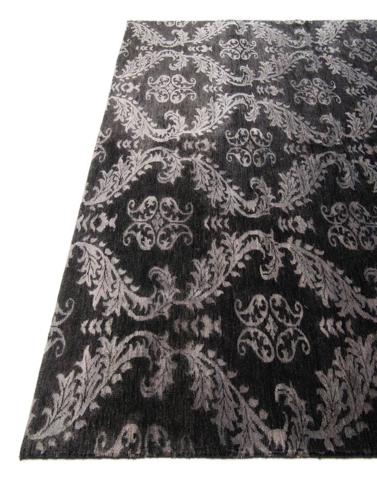 Detail image of  5' 7 x 8'  Hand Knotted Gabbeh Rug