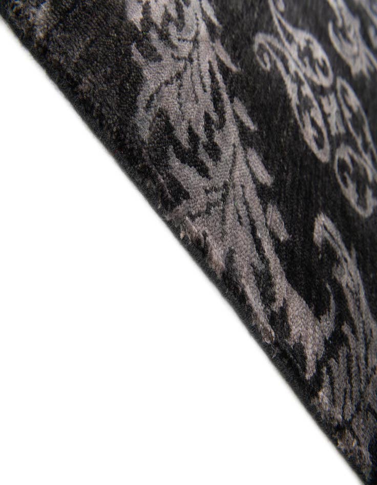 Detail image of  5' 7 x 8'  Hand Knotted Gabbeh Rug