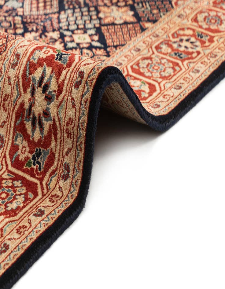 Detail image of  4' 4 x 6' 5  Hand Knotted Gharajeh Oriental Wool Rug