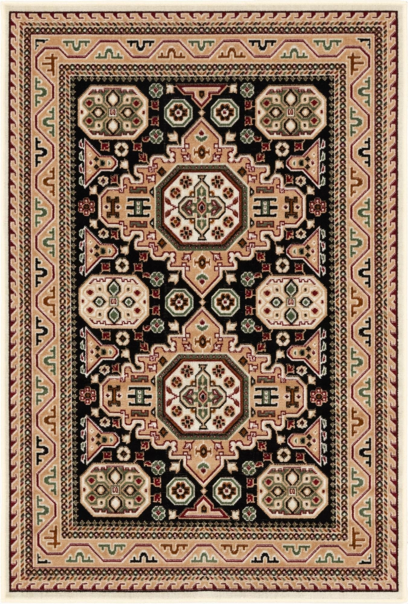  4' x 6' Gharajeh Rug