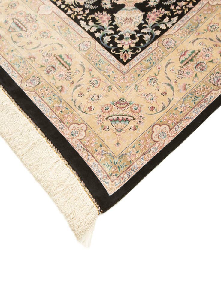 Detail image of  6' 3 x 9' 10 Ghom Design Rug