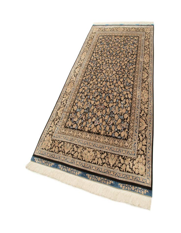 Detail image of  5' 8 x 9' 1 Ghom Design Rug