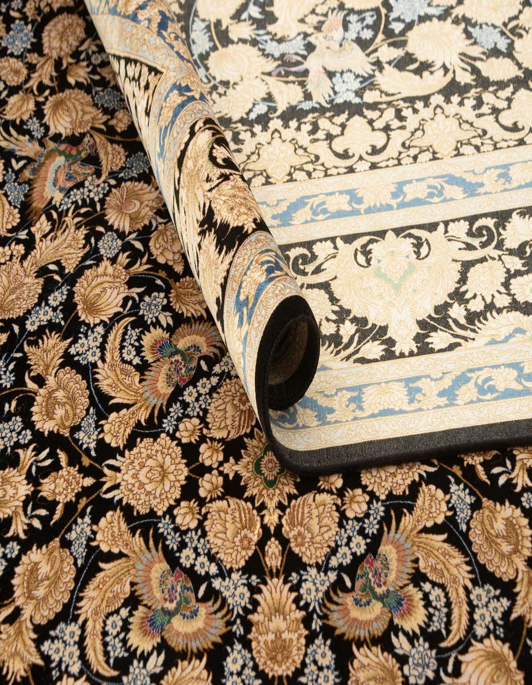 Primary image  5' 8 x 9' 1 Ghom Design Rug