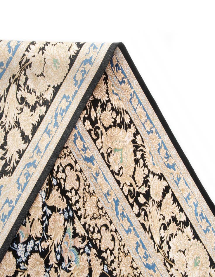 Detail image of  5' 11 x 9' 2 Ghom Design Rug