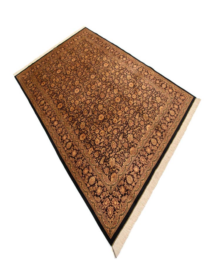 Detail image of  6' 4 x 9' 9 Ghom Rug