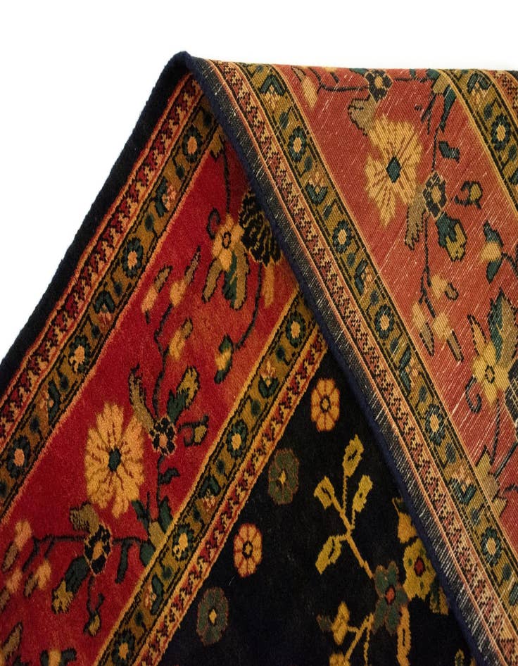 Detail image of  6' 1 x 9' 5  Hand Knotted Ghom Persian Wool Rug