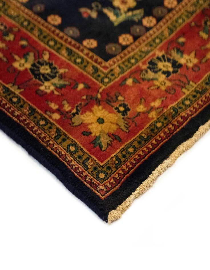 Detail image of  6' 1 x 9' 5  Hand Knotted Ghom Persian Wool Rug