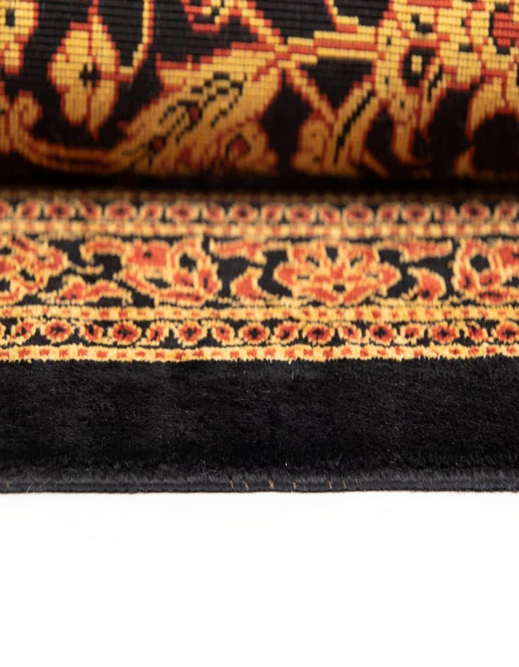 Detail image of  5' 1 x 7' 7 Ghom Silk Rug