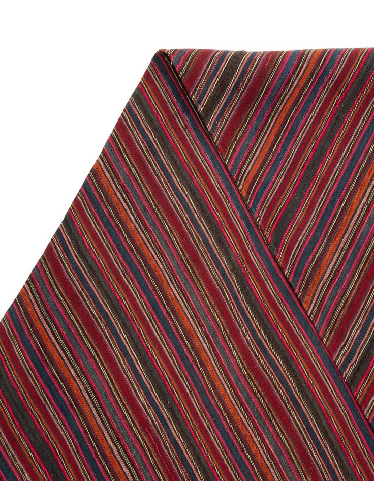 Detail image of  8' 4 x 10' 2  Hand Knotted Harssin Kilim Persian Rug