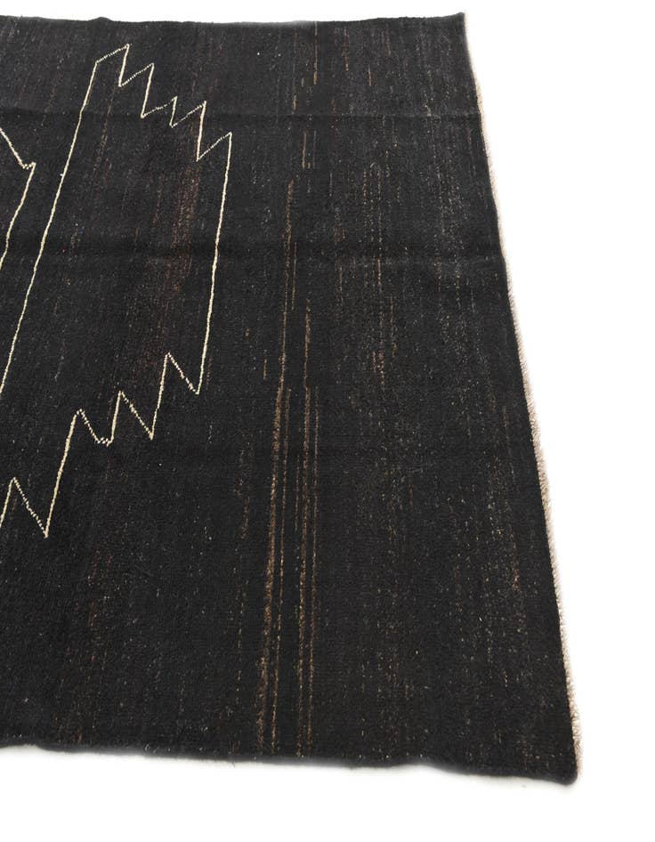 Detail image of  5' x 6' 5  Hand Knotted Kashkuli Gabbeh Rug