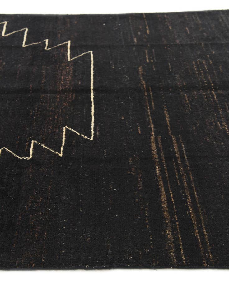 Detail image of  5' x 6' 5  Hand Knotted Kashkuli Gabbeh Rug