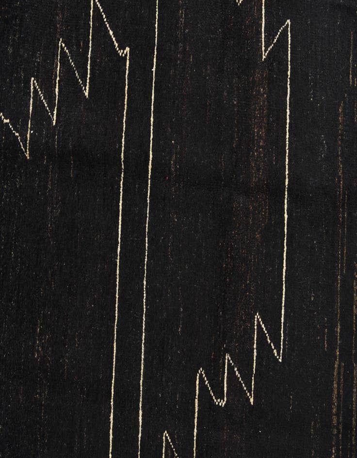 Detail image of  5' x 6' 5  Hand Knotted Kashkuli Gabbeh Rug
