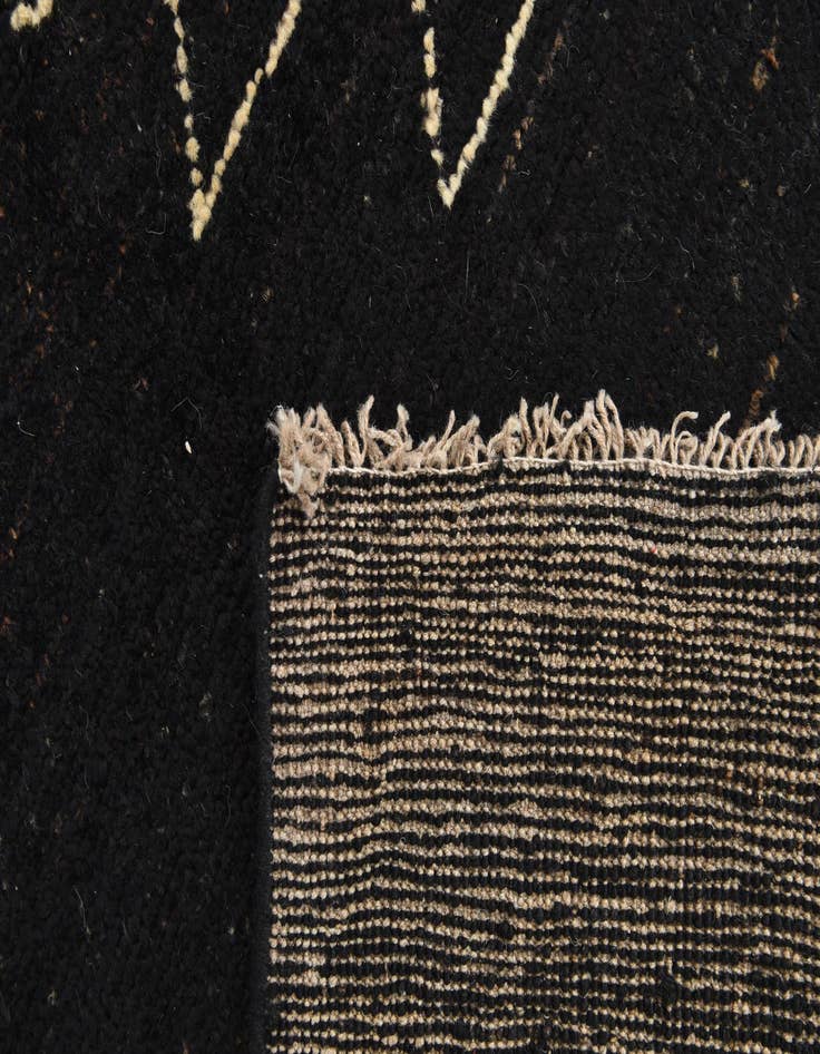 Detail image of  5' x 6' 5  Hand Knotted Kashkuli Gabbeh Rug