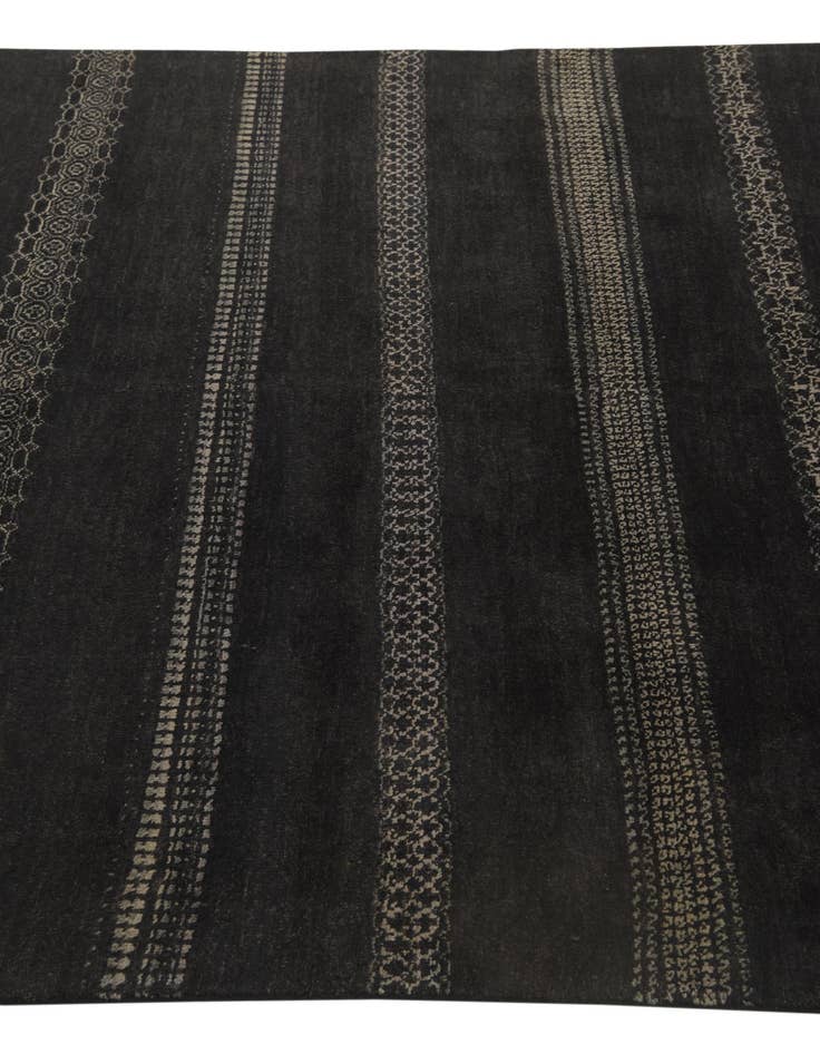 Detail image of  5' 7 x 8'  Hand Knotted Kashkuli Gabbeh Wool Rug