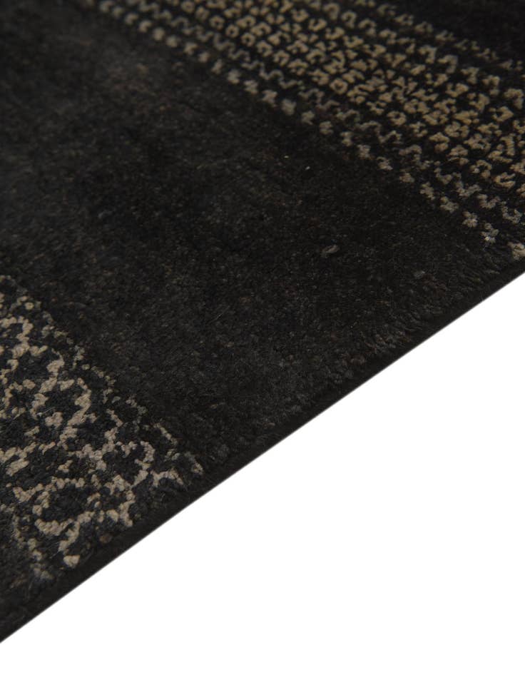 Detail image of  5' 7 x 8'  Hand Knotted Kashkuli Gabbeh Wool Rug