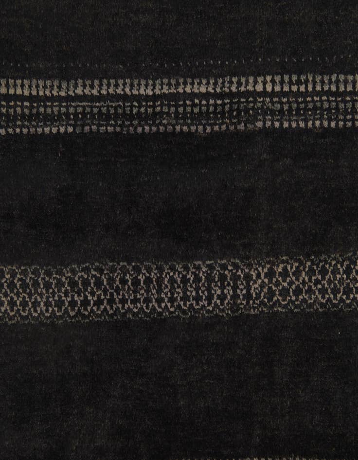 Detail image of  5' 7 x 8'  Hand Knotted Kashkuli Gabbeh Wool Rug