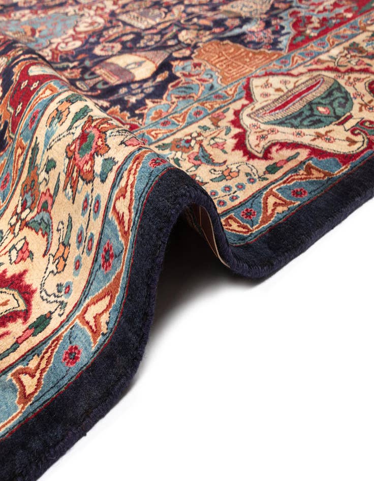Detail image of  9' 5 x 12' 6 Kashmar Wool Rug