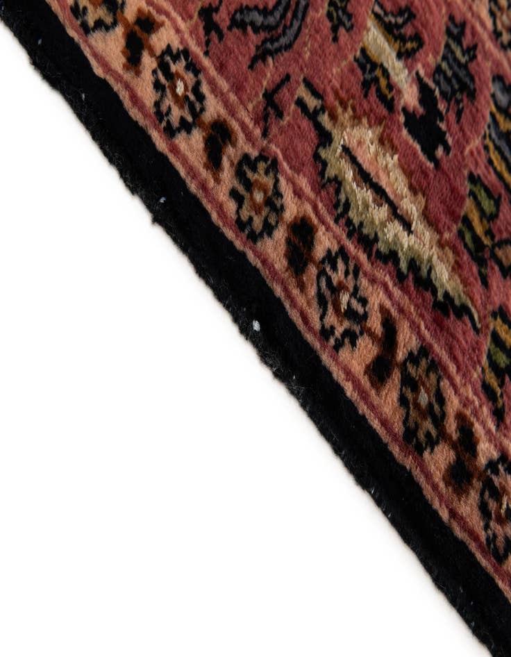 Detail image of  3' 1 x 5'  Hand Knotted Kashmir Oriental Rug