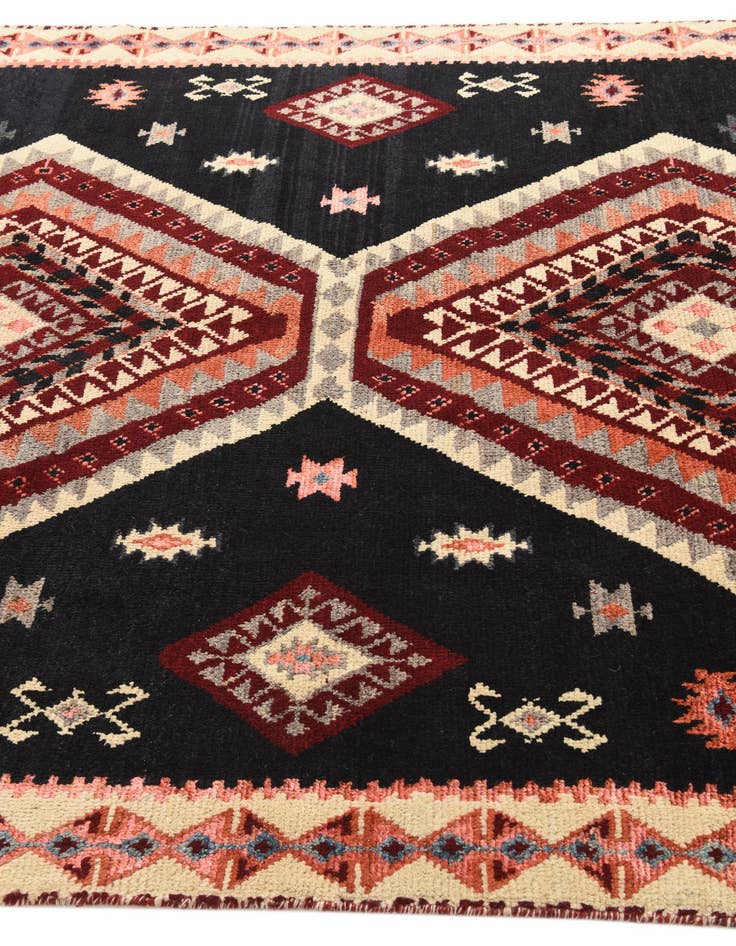 Detail image of 6' 5 x 10' 3 Hand Knotted Kazak Rug