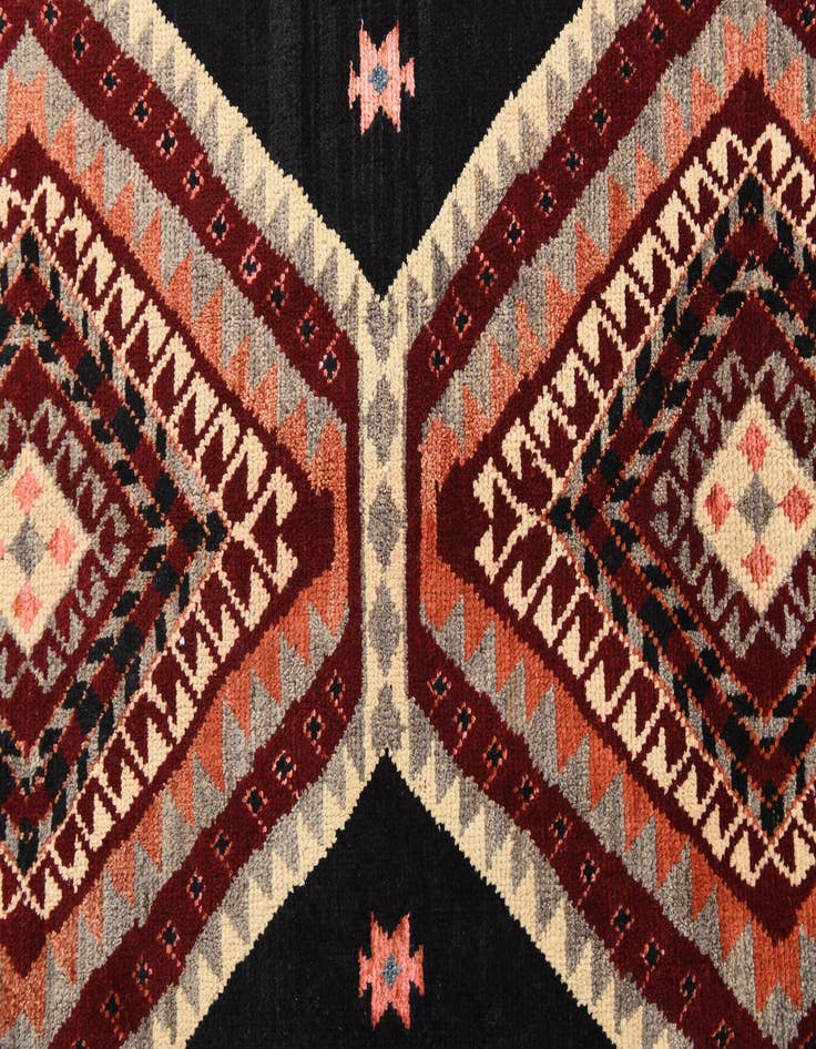 Detail image of 6' 5 x 10' 3 Hand Knotted Kazak Rug