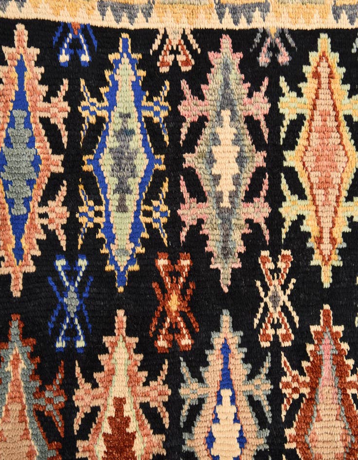 Detail image of  5' x 6' 9  Hand Knotted Kazak Wool Rug