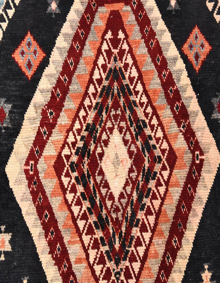 Detail image of  6' 6 x 10'  Hand Knotted Kazak Rug