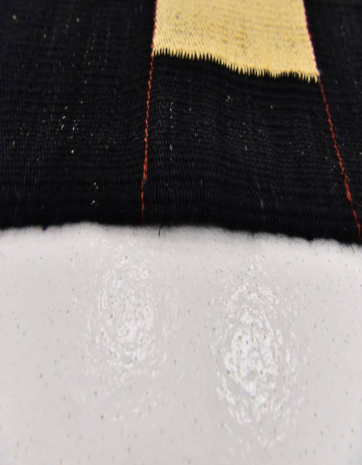 Detail image of  5' 3 x 6' 9  Hand Woven Kilim Modern Wool Rug