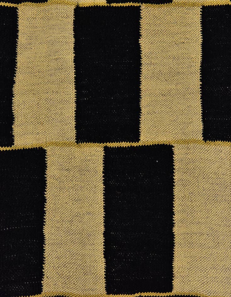 Detail image of  6' 2 x 7' 9  Hand Woven Kilim Modern Wool Rug