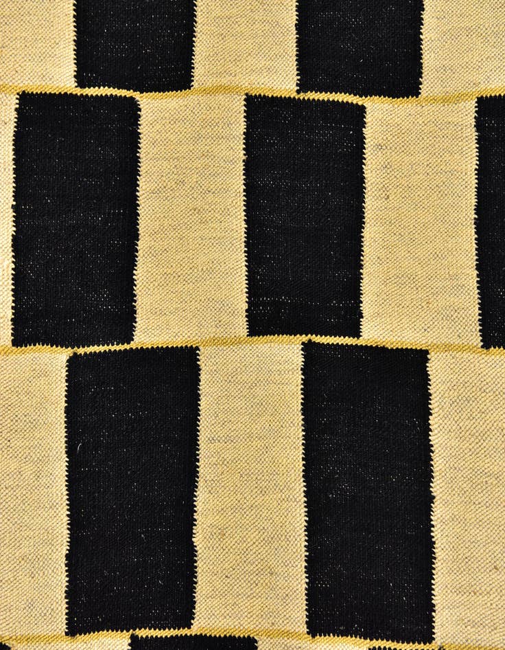 Detail image of  6' x 7' 8  Hand Woven Kilim Modern Wool Rug