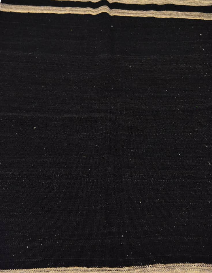 Detail image of  4' 4 x 5' 9  Hand Woven Kilim Modern Wool Rug