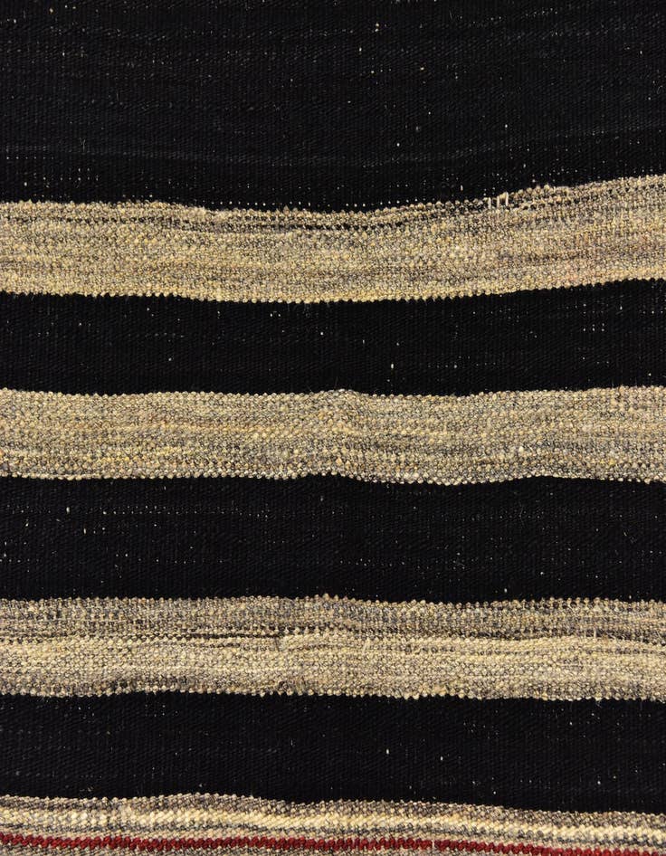 Detail image of  4' 4 x 5' 9  Hand Woven Kilim Modern Wool Rug