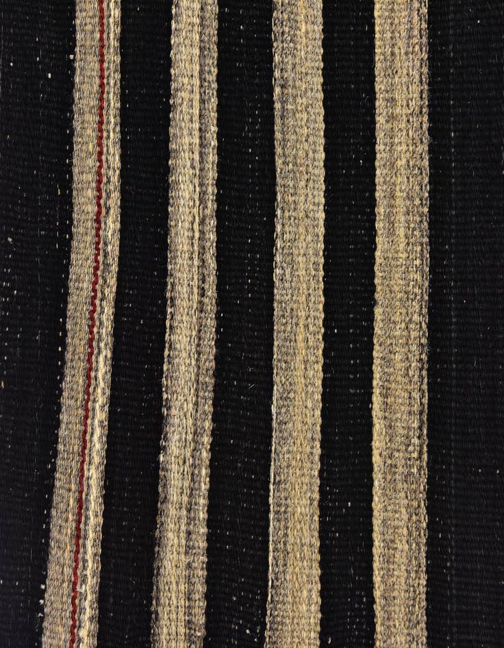 Detail image of  4' 4 x 5' 9  Hand Woven Kilim Modern Wool Rug