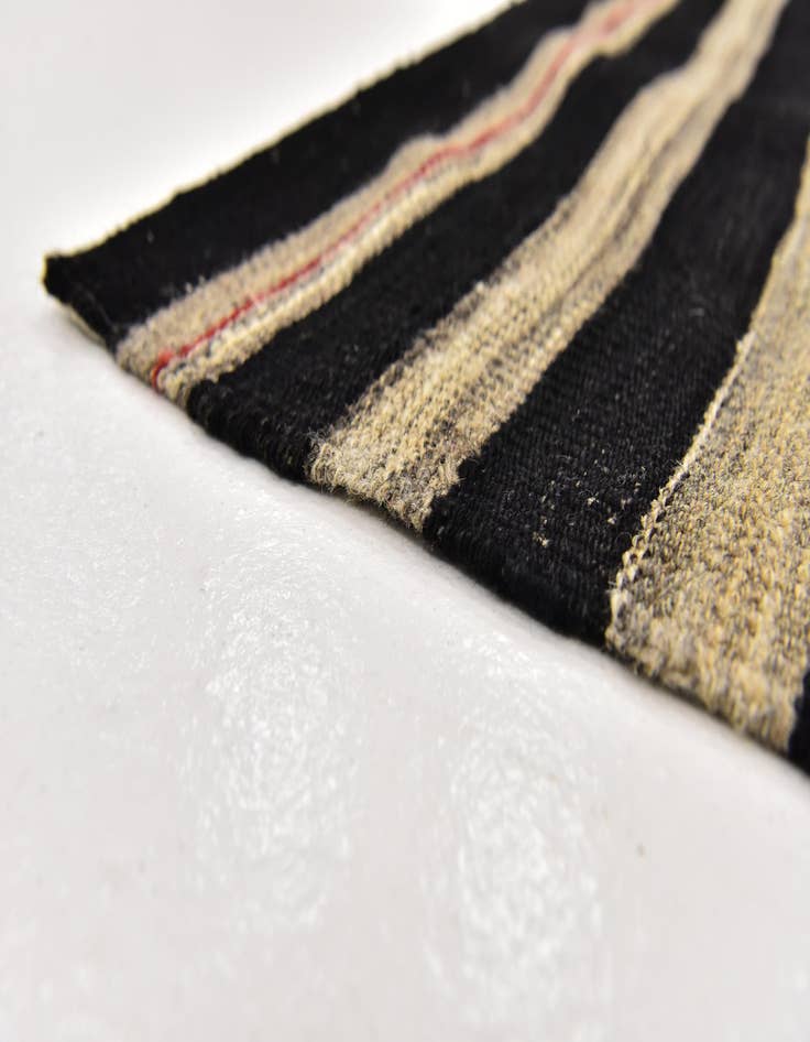 Detail image of  4' 4 x 5' 9  Hand Woven Kilim Modern Wool Rug
