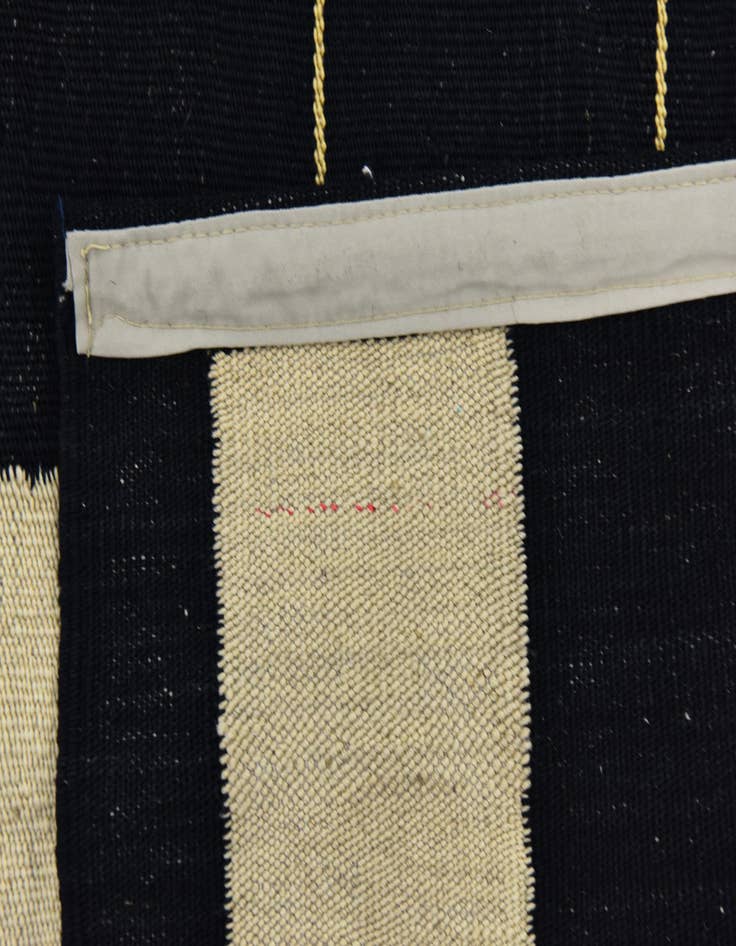 Detail image of  6' x 7' 10  Hand Woven Kilim Modern Wool Rug