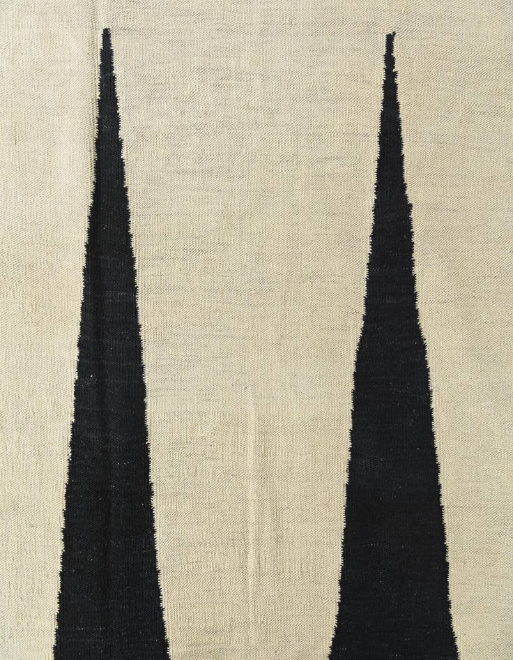 Detail image of  7' x 9' 6  Hand Woven Kilim Modern Wool Rug