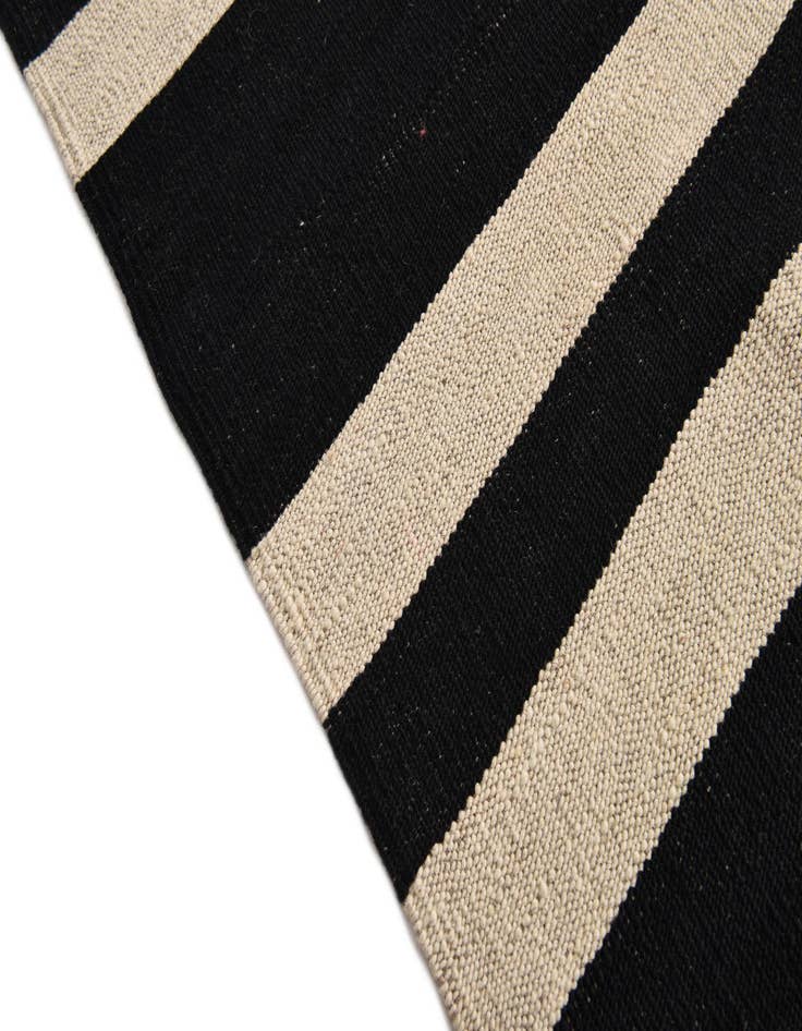 Detail image of  4' 10 x 6' 9  Hand Woven Kilim Modern Wool Rug