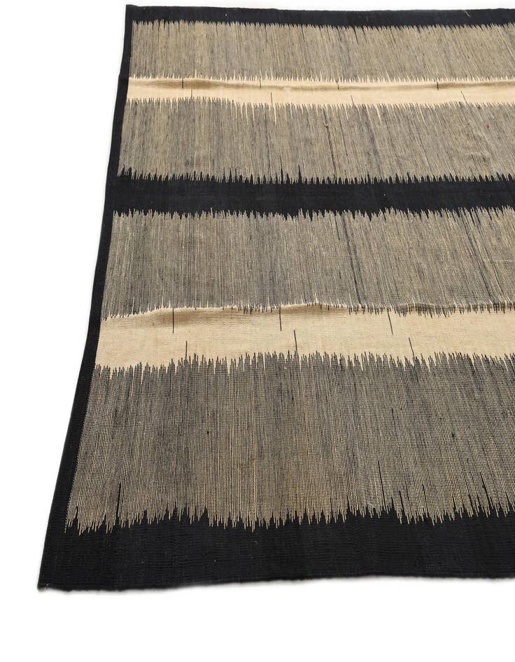 Detail image of  8' x 9' 7  Hand Woven Kilim Modern Wool Rug