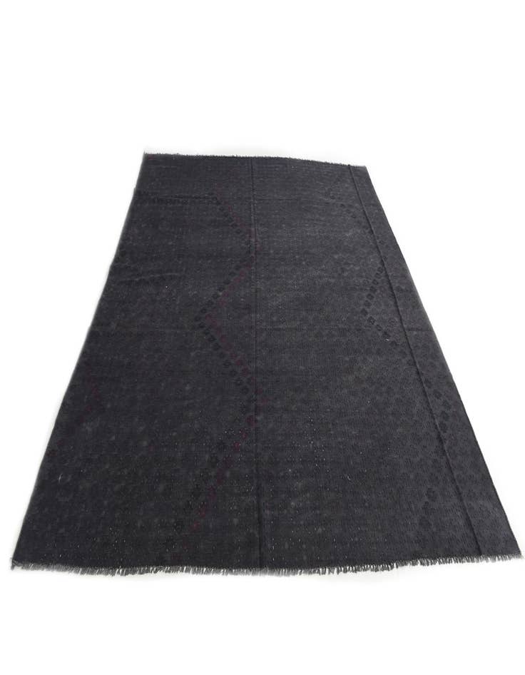 Detail image of  8' 2 x 9' 4  Hand Woven Kilim Modern Wool Rug