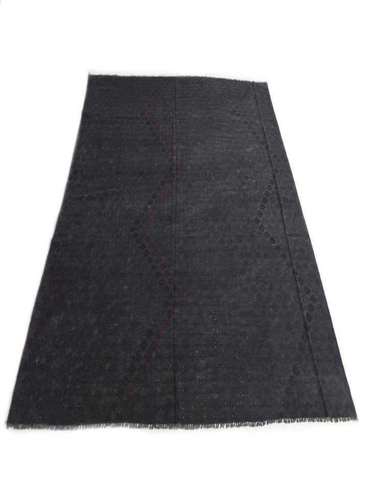 Detail image of  8' 2 x 9' 4  Hand Woven Kilim Modern Wool Rug