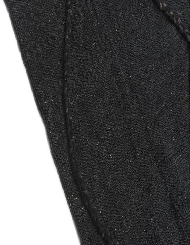 Detail image of  3' 7 x 5' 3  Hand Woven Kilim Modern Wool Rug