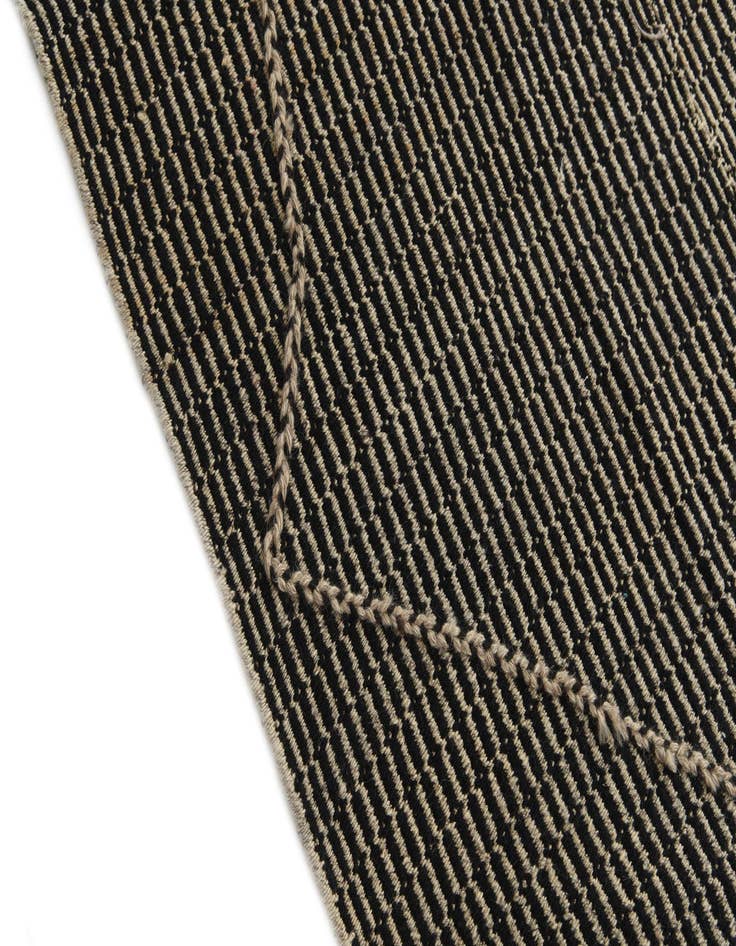 Detail image of  5' 10 x 9' 7  Hand Woven Kilim Modern Wool Rug