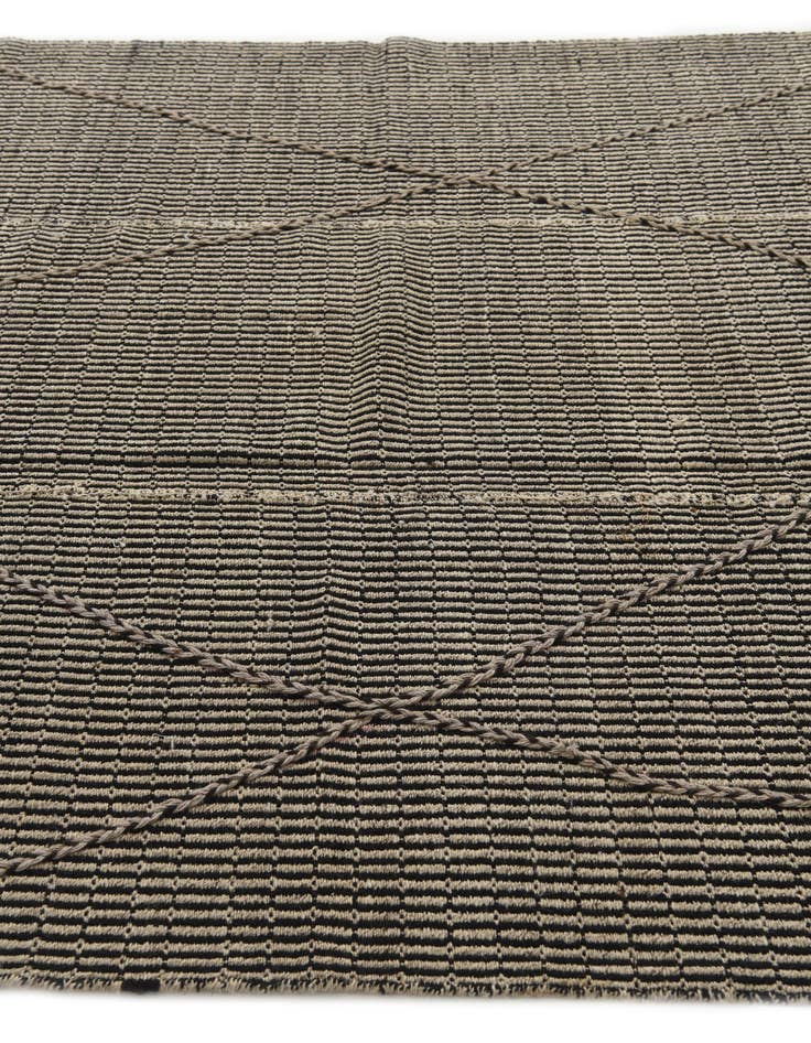 Detail image of  5' 10 x 9' 5  Hand Woven Kilim Modern Wool Rug